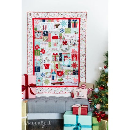 Embroidery CD and Booklet -KID812 Cup of Cheer Advent Quilt Designers: Kim Christopherson, KimberBell Machine Embroidery CD