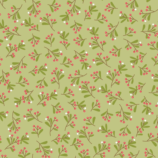 Kimberbell Cup of Cheer 10207-G  100% Cotton Fabric - Sold by the 1/2 yard increment